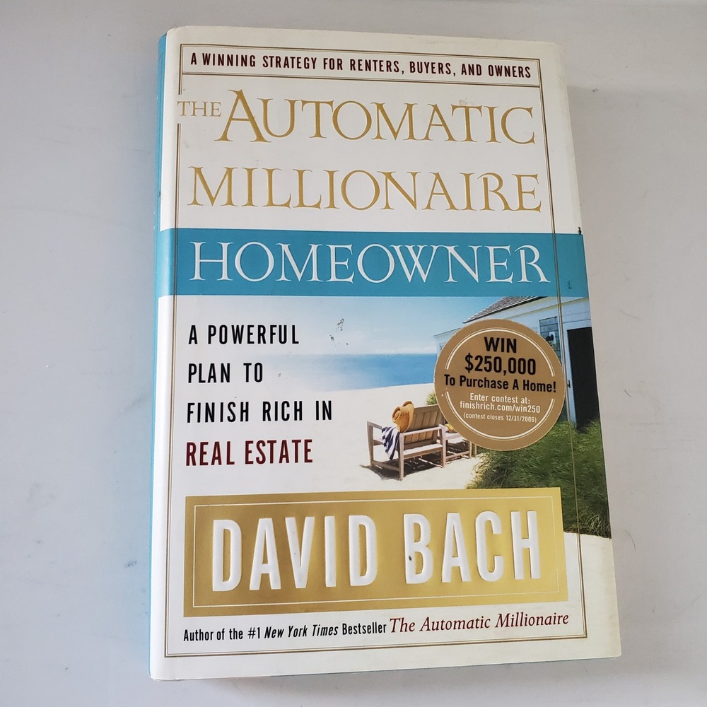 The Automatic Millionaire Homeowner David Bach Hardcover Real Estate Investing